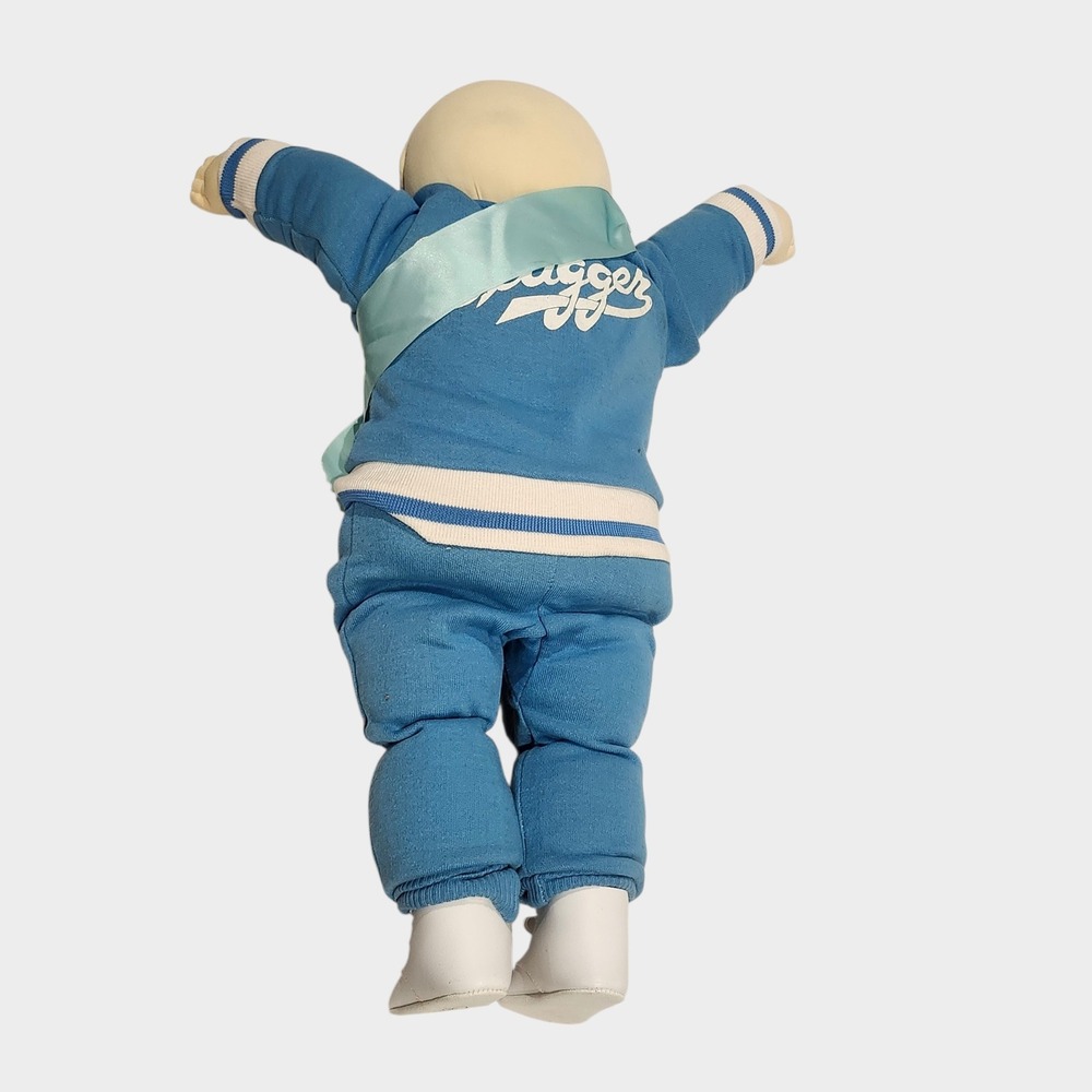 Vintage Xavier Roberts "Little People" Boy Doll 1981 New Year Blue Slugger 21" - Picture 2 of 15